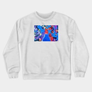 Colors of ephemeral art IV / Swiss Artwork Photography Crewneck Sweatshirt